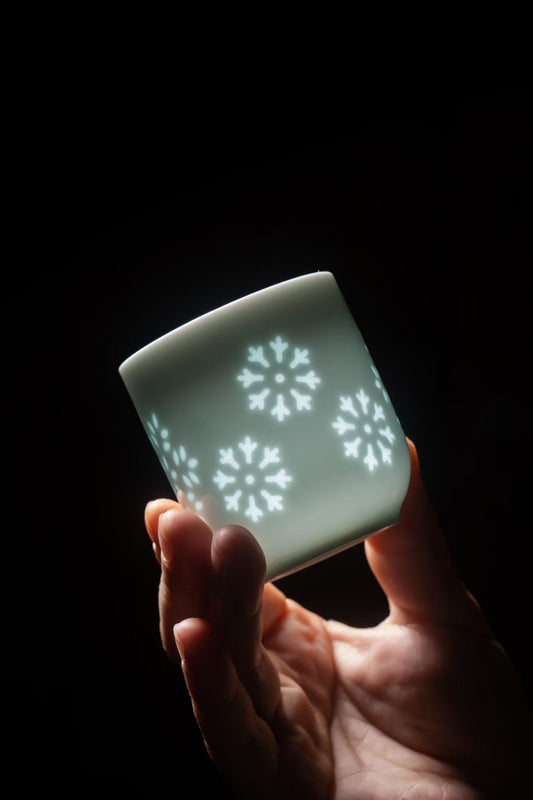 Linglong Snowflake Tea Cup