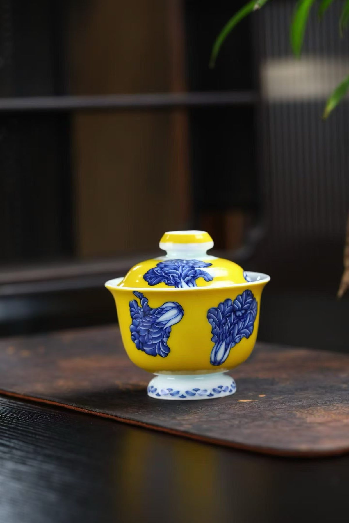 Imperial Yellow lidded gaiwan