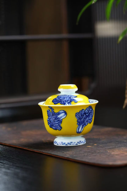 Imperial Yellow lidded gaiwan