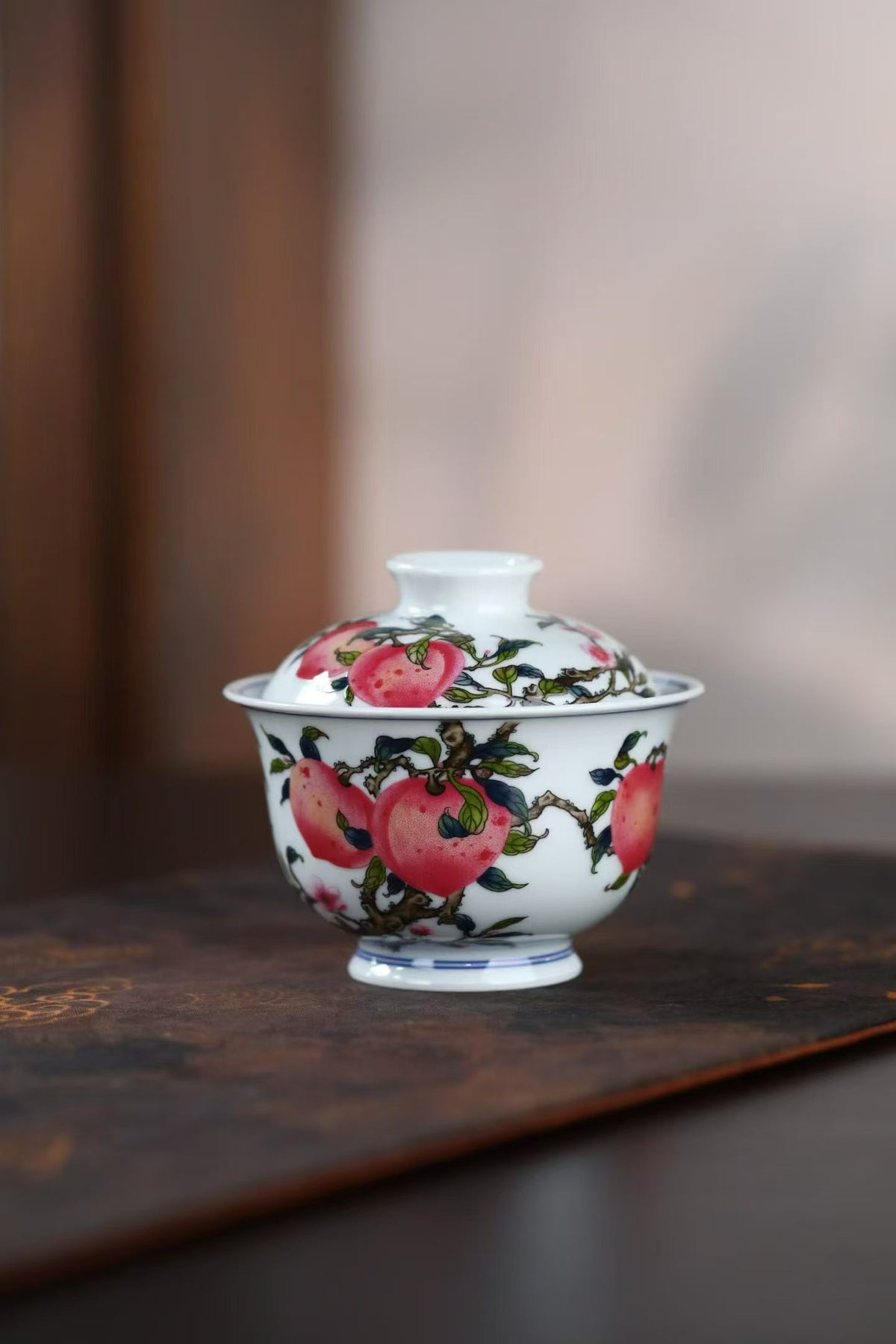 Longevity Peach lidded gaiwan