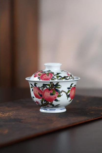 Longevity Peach lidded gaiwan