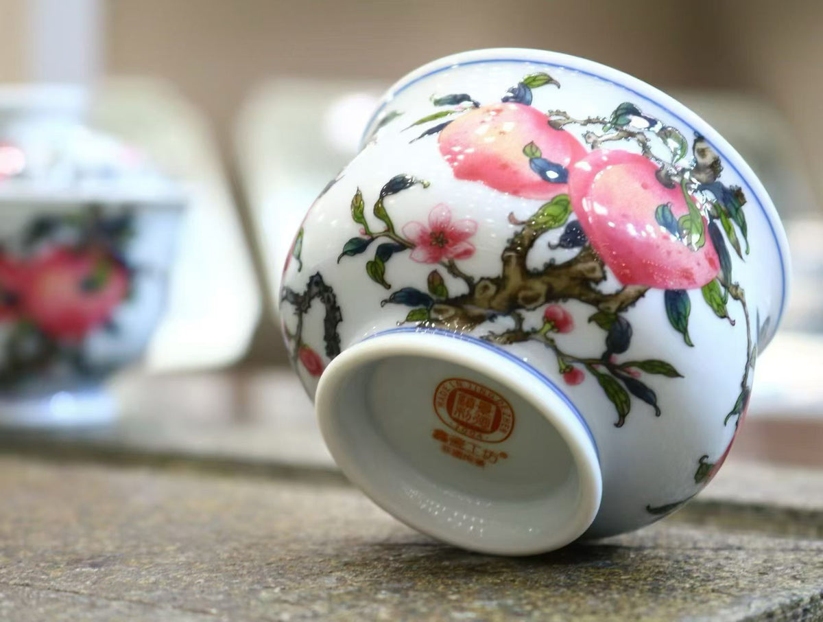 Orchard Peach Tea Cup
