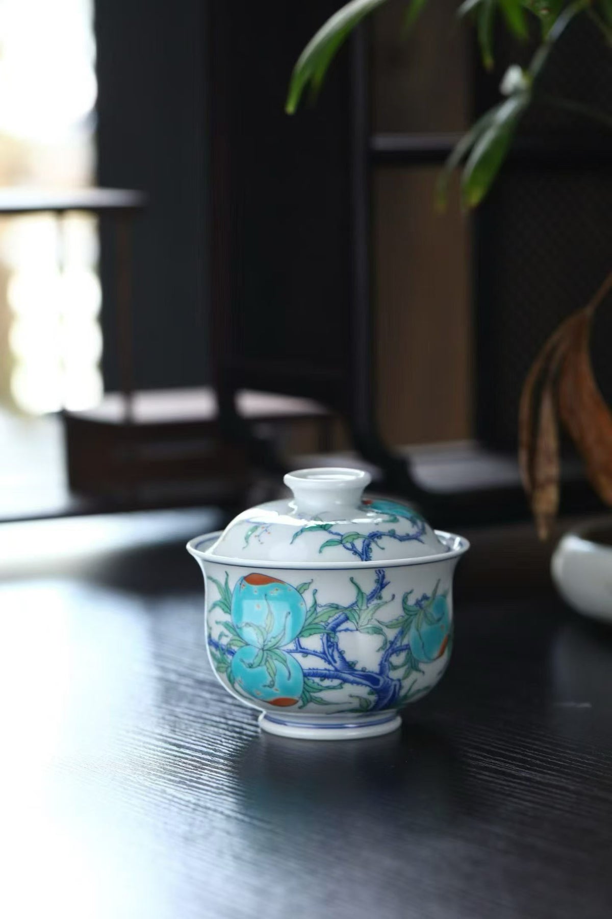 Turquoise Garden gaiwan