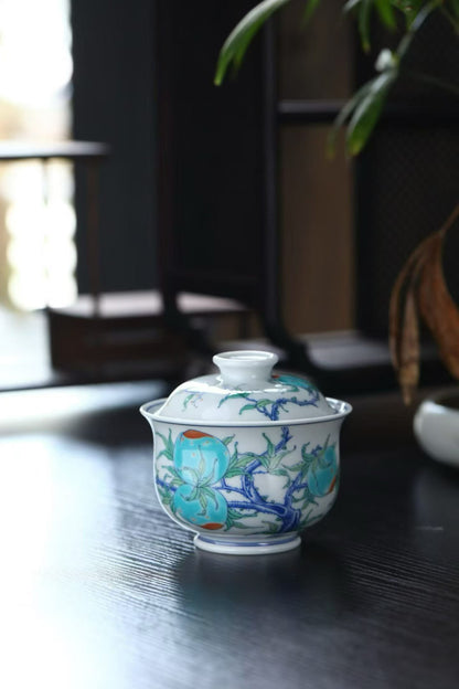 Turquoise Garden gaiwan